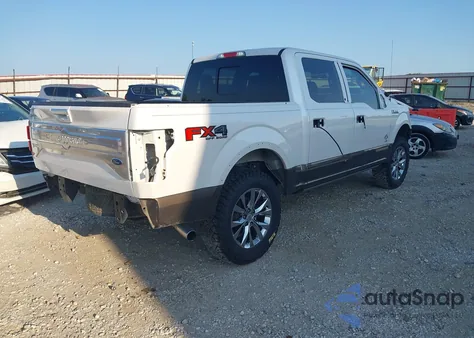 2016 Ford F-150 King Ranch из США, поврежденный, VIN 1FTEW1EG7GFD19712